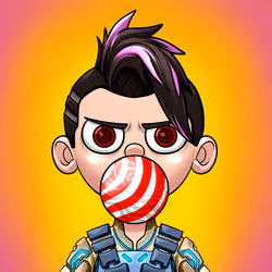 Futuristic Bubblegum Kid #17