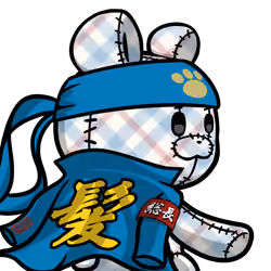 Leelee-Plush-doll-Plaid #1898