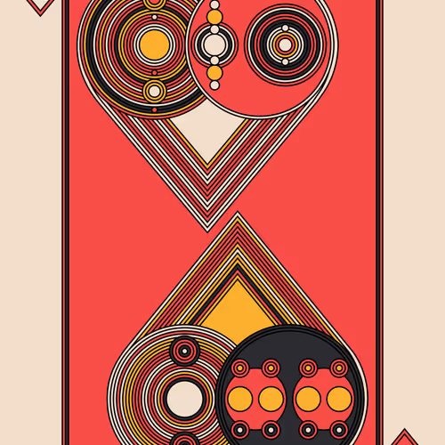 Two of Hearts Dark