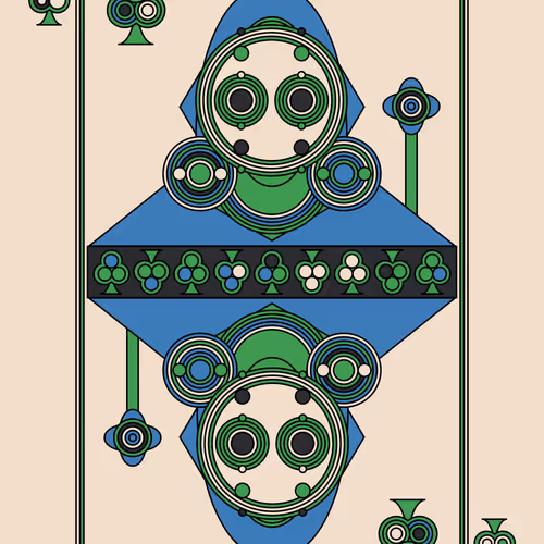 Eccentrics Playing Cards