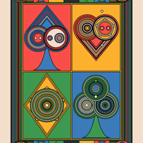 Eccentrics Playing Cards