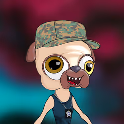 Pug Force Officer #513