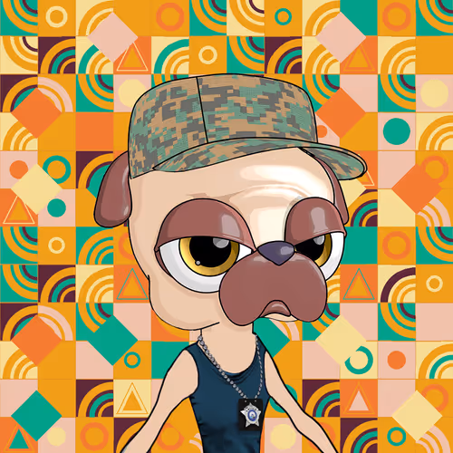 Pug Force Officer #587