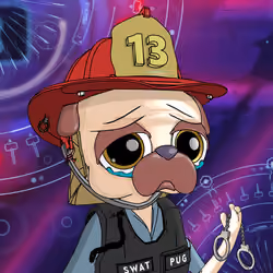 Pug Force Officer #833