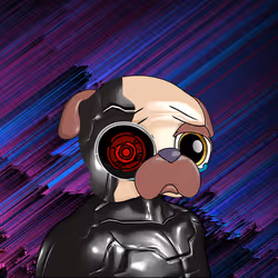 Pug Force Officer #698