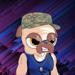 Pug Force Officer #206