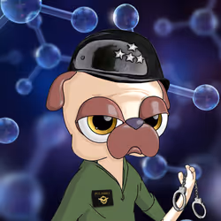 Pug Force Officer #701