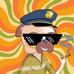 Pug Force Officer #216