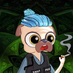 Pug Force Officer #728
