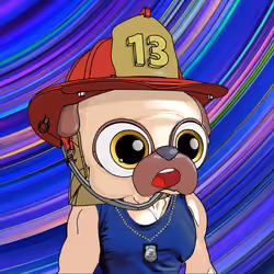 Pug Force Officer #354