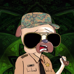 Pug Force Officer #407