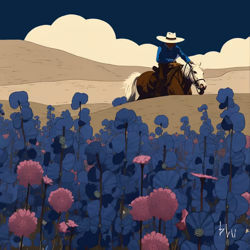 Hats Flowers And Guns
