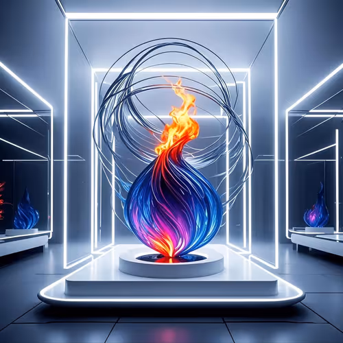 Quantum Flame
