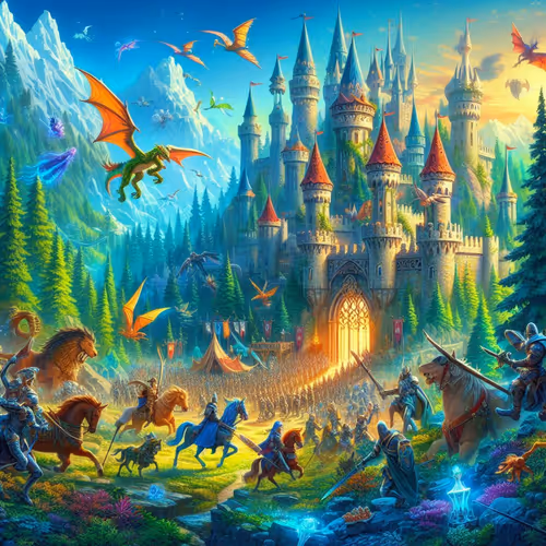 The Siege of the Enchanted Fortress