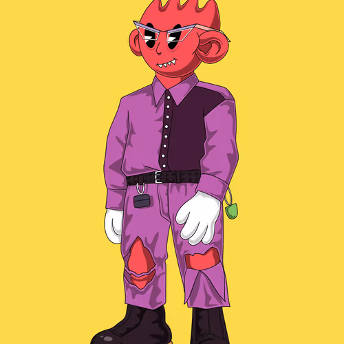 It's Like A Retro Magenta Purple