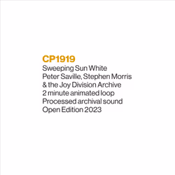 CP1919: Peter Saville, Stephen Morris, and the Joy Division Archive