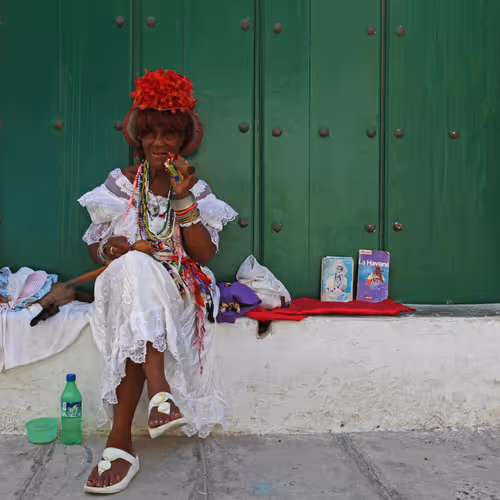 The Santería's Doorway, Havana