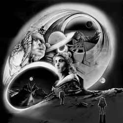 Magnetic Selene IV0II by Paradigmstories.eth