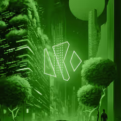 Neon Rain V0II by ideartist.eth