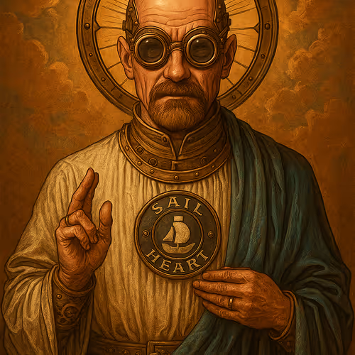Steampunk Saint Walter