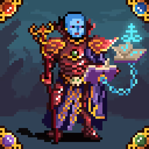 Sanguine Sorcerer Arismacht of the Grey Chalice