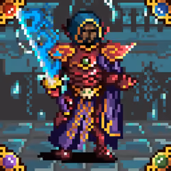 Sanguine Sorcerer Felarica of the Resplendent Pentacle