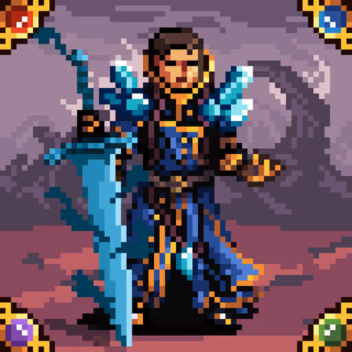 Glintsone Theurge Khaldan of the Yellow Energy
