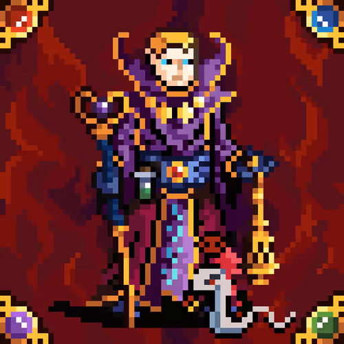 Runebinder Magus Lalthilan of the Rosy Verity