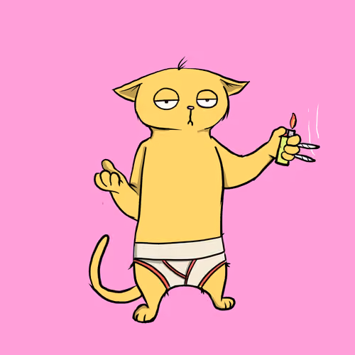 Blazed Cat #9650