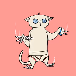 Blazed Cat #1957