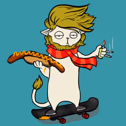 Blazed Cat #8882