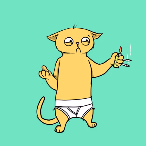 Blazed Cat #3687