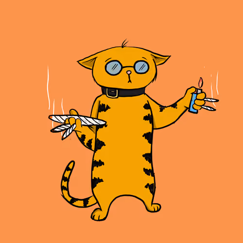 Blazed Cat #1408