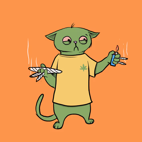 Blazed Cat #859