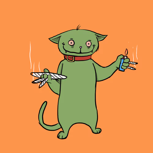 Blazed Cat #8970