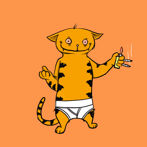Blazed Cat #7463