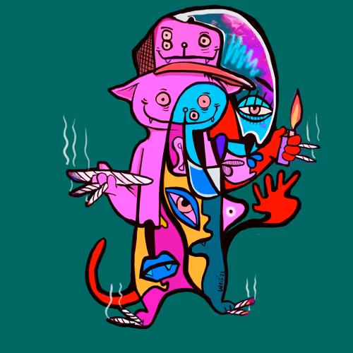 Blazed Cat #9993