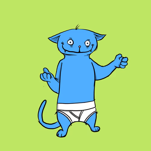 Blazed Cat #3323