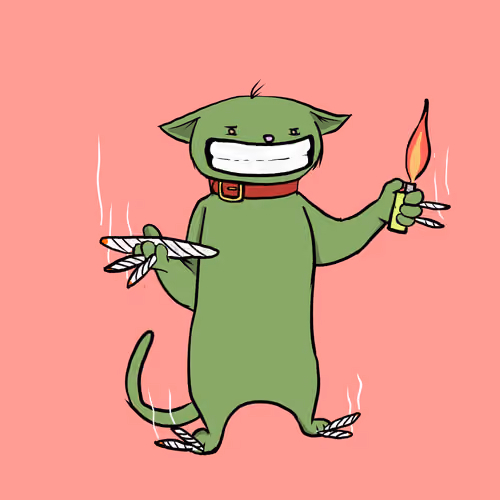 Blazed Cat #3995