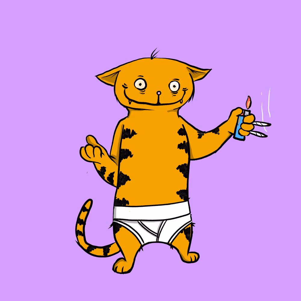 Blazed Cat #96