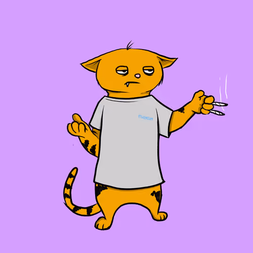 Blazed Cat #1458