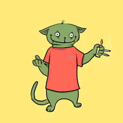 Blazed Cat #1295