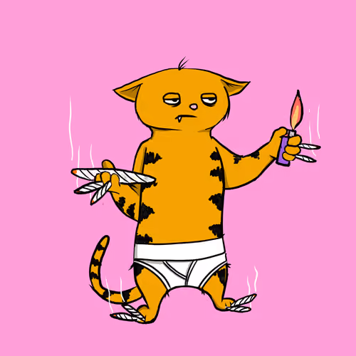 Blazed Cat #9090