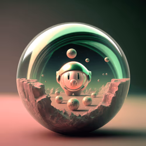 Abstract Orbs By Sc