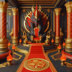The Golden Red Dragon's Throne Room (#7)