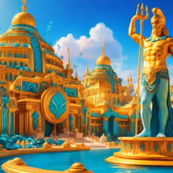 City of Atlantis Courtyard (#8)