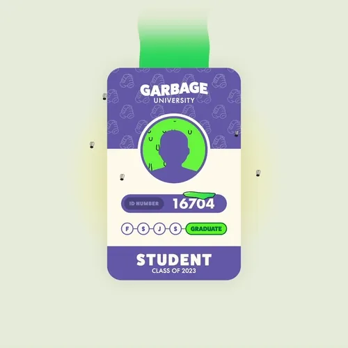 Garbage University Student Ids