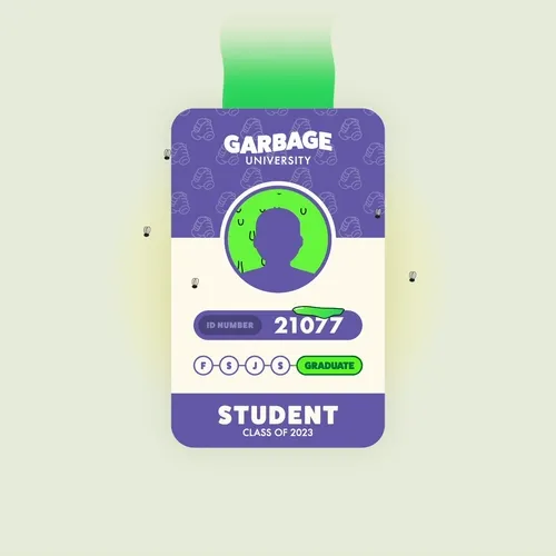Garbage University Student Ids