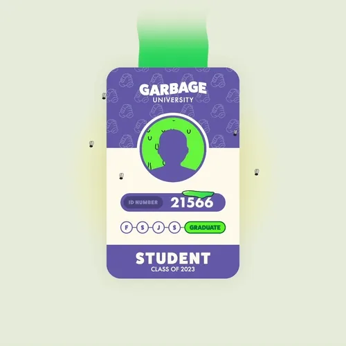 Garbage University Student ID: 21566