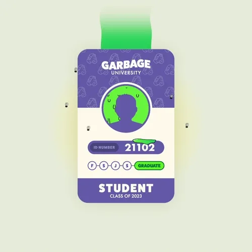 Garbage University Student Ids